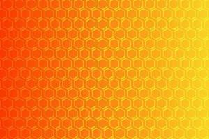 sin fisuras con elementos geométricos en tonos degradados amarillo-naranja. fondo abstracto vector