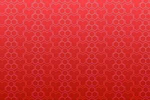 Pattern with geometric elements in red tones gradient abstract background vector