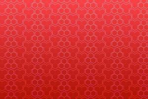 Pattern with geometric elements in red tones gradient abstract background vector