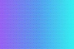 Pattern with geometric elements in blue tones gradient abstract background vector