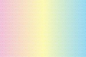 Pattern with geometric elements in pastel tones. gradient abstract background vector