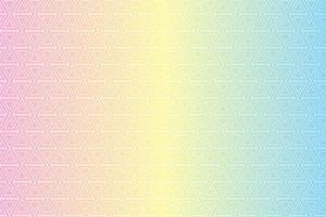 Pattern with geometric elements in pastel tones. gradient abstract background vector