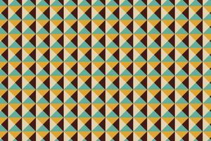 Pattern with geometric elements in retro tones gradient abstract background vector
