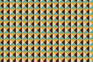 Pattern with geometric elements in retro tones gradient abstract background vector