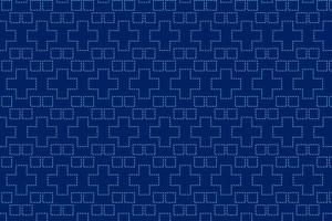 Pattern with geometric elements in blue tones. Abstract gradient background vector