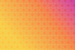 Pattern with geometric elements in yellow-pink tones. Abstract gradient background vector