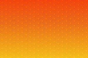 sin fisuras con elementos geométricos en tonos amarillo-naranja. fondo degradado abstracto vector