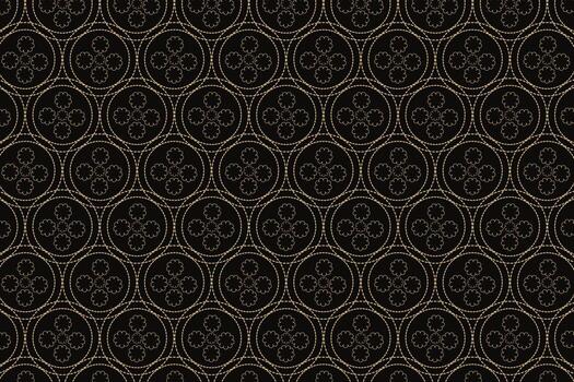 sin fisuras con elementos geométricos en tonos gris-negro. fondo abstracto vector