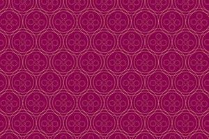 Pattern with geometric elements in pink tones abstract background vector