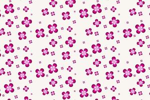 Pattern with floral geometric elements in pink tones,abstract background for design vector