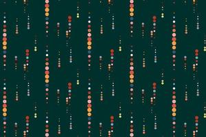 Pattern with geometric elements in retro tones gradient abstract background vector