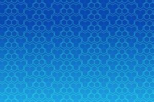 Pattern with geometric elements in blue tones gradient abstract background vector