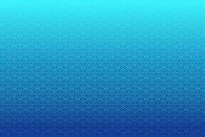 Pattern with geometric elements in blue tones gradient abstract background vector