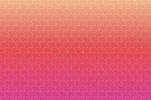 Pattern with geometric elements in pink-gold tones, abstract gradient background vector