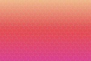 Pattern with geometric elements in pink-gold tones, abstract gradient background vector