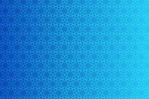Pattern with geometric elements in blue tones. Abstract gradient background vector