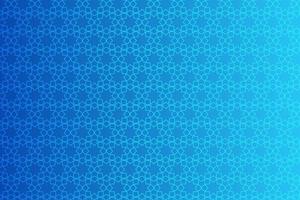 Pattern with geometric elements in blue tones. Abstract gradient background vector