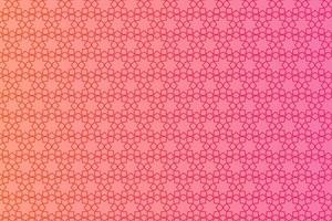 Pattern with geometric elements in pink-gold tones. Abstract gradient background vector