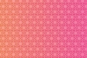 Pattern with geometric elements in pink-gold tones. Abstract gradient background vector