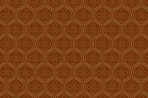 Pattern with geometric elements in orange tones. Abstract Background vector