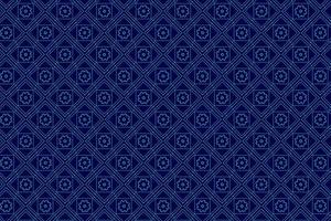 Pattern with geometric elements in blue tones. Abstract gradient background vector