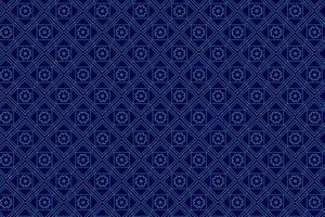 Pattern with geometric elements in blue tones. Abstract gradient background vector