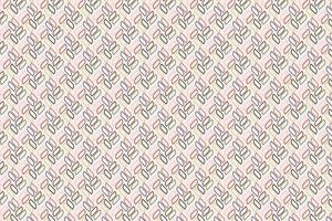 Pattern with geometric elements in retro tones, abstract background for design vector