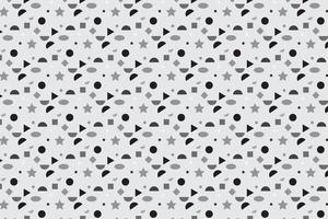 Pattern with geometric elements in gray-black tones. abstract gradient background vector