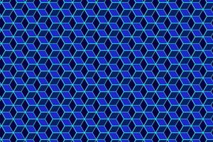 Pattern with geometric elements in blue tones abstract gradient background vector