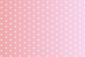 Pattern with geometric elements in pink-gold tones, abstract gradient background vector