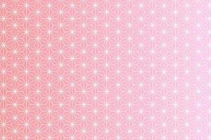 Pattern with geometric elements in pink-gold tones, abstract gradient background vector