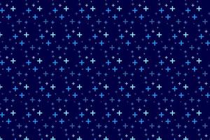 Pattern with geometric elements in blue tones gradient abstract background vector
