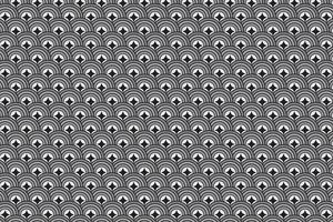 sin fisuras con elementos geométricos en tonos gris-negro. fondo abstracto vector