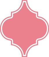 Decorative element in oriental style. vector