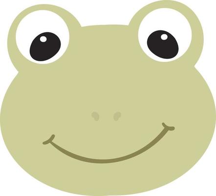Cartoon Frogs Set Vector Art & Graphics 