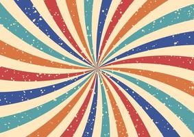 Vintage Retro Style Background With Grunge Texture vector