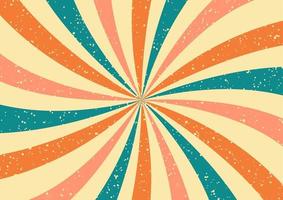 Vintage Retro Style Background With Grunge Texture vector