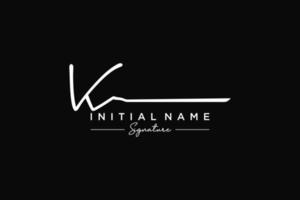 Initial VV signature logo template vector. Hand drawn Calligraphy lettering Vector illustration.
