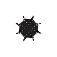 Eight pointed star icon. Simple style support service contact phone poster background symbol. Eight pointed star brand logo design element. Eight pointed star t-shirt printing. Vector for sticker.