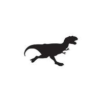 icono de dinosaurio. viaje de estilo simple al símbolo de fondo del cartel de gran venta del museo de la era de los dinosaurios. elemento de diseño del logo de la marca de dinosaurios. impresión de camisetas de dinosaurios. vector para pegatina.