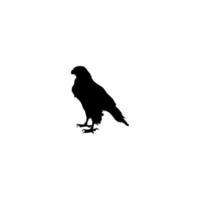 icono de águila. símbolo de fondo de cartel de tema de águila de estilo simple. elemento de diseño del logotipo de la marca águila. impresión de camiseta de águila. vector para pegatina.