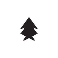 Tree icon. Simple style Global Warming poster background symbol. Tree brand logo design element. Tree t-shirt printing. Vector for sticker.