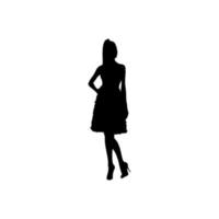 icono de mujer. símbolo de fondo de cartel de gran venta de salón de belleza de estilo simple. elemento de diseño del logo de la marca de mujer. impresión de camisetas de mujer. vector para pegatina.