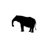 icono de elefante. símbolo de fondo de cartel de gran venta de agencia de viajes de safari de estilo simple. elemento de diseño del logotipo de la marca. impresión de camisetas. vector para pegatina.