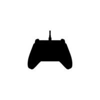 icono de la palanca de mando. símbolo de fondo de cartel de evento deportivo de juego de estilo simple. elemento de diseño del logotipo de la marca joystick. impresión de camisetas con joystick. vector para pegatina.