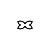 Bow tie icon. Simple style man fashion poster background symbol. Bow tie text frame. Bow tie logo design element. Bow tie t-shirt printing. Vector for sticker.