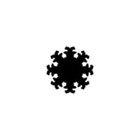 Snow icon. Simple style Christmas holiday poster background symbol. Snow brand logo design element. T-shirt printing. Vector for sticker.
