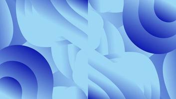 Ilustración de vector de fondo abstracto azul para banner web