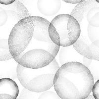 Abstract dot circle pattern Spotted bubble texture vector