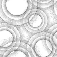 Abstract dot circle pattern Spotted bubble texture vector